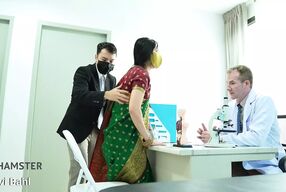 Indian Desi Girl Fucked by her Big Dick Doctor ( Hindi Drama )