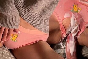 Stepbro your dick just slipped in... Kinky Pussy rubbing and Creamy Fuck