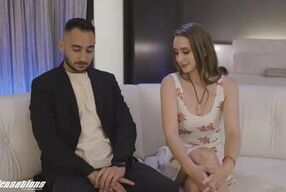 Watch Laney Grey's Hairy Pussy Get Pounded by Her New Lover's Cock