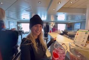 Hot blonde cheats on her boyfriend with random Cruise passenger in hot POV action