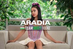 Aradia's debut - a steamy and hot newbie in lingerie gets pounded in every position imaginable