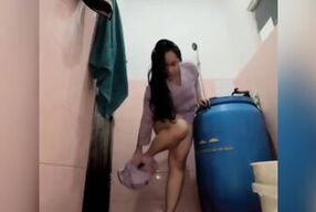 Unfiltered POV of Lagi Viral Bu Guru Salsa Buka Baju getting off uncensored