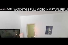 Milka Way's tight pussy gets a rubdown in VR, with a pink toy in 4K!