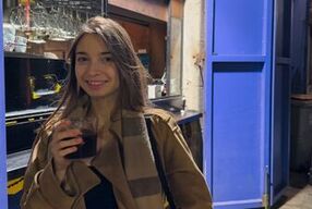 Hot brunette in stockings gets her juicy ass pounded hard and fast