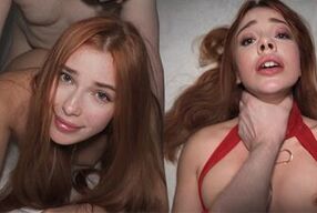 Megan Murkovski gets a rough POV drilling & big creampie from her horny stud