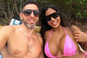 Watch this horny Thai bombshell with huge boobs get picked up in public beach for a hardcore fuck