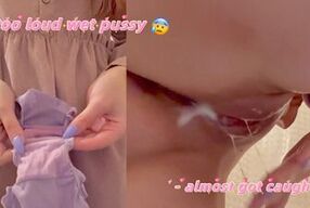 Caught in bathroom: 18-year-old teen gets a sticky surprise!