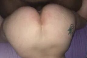 Hot interracial creampie action with verified amateur on Tinder