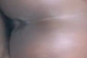 Slutty ebony GF gets her big ass pounded hard in HD