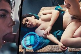 Watch Valentina Nappi get freaky on a mountaintop while being bound and fucked by a Native dude!