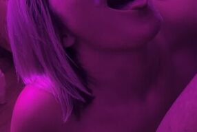 Blonde slut wife takes two huge cocks and gets her face drenched in jizz