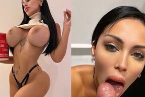 Sexy Big Natural Tits Brunette Fucking after Cinema - Lana Myers