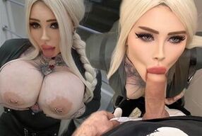 Slobbering Fucking In The Mouth In The Elevator And In The Entrance