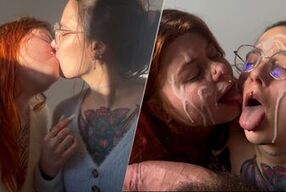 en manque de sperme pour notre skincare - amateur francaise MILF GIRLF cum facials alt rousse