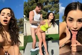 Perfect Stepsister Outdoor Quick Fuck