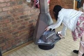 Good times at the fireplace.