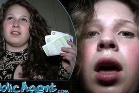 Public Agent - 18 yrs old, fertile, her FIRST CREAMPIE, she's ripe for breeding