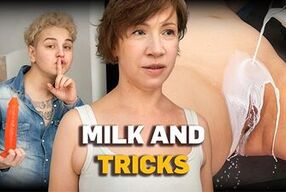 VIP4K. Russian milf asked me to milk her pussy