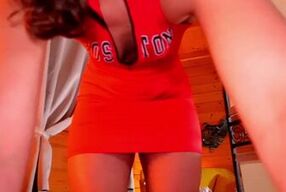 I wore see-through panties under my skirt TRY ON & BACKSTAGE #222 (free version)