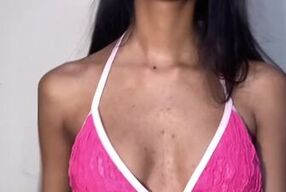 Petite 18 Year old Partially Nude Tiktok Video more Exclusive Content on Free Onlyfans