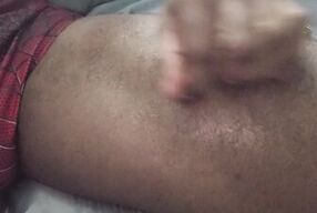 Shooting cum at my own face!