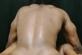 BIG BALLS SLAPPING WET COOCHIE AND CHEEKS AS GORILLA P TWERKS IN THE PUSSY MAKING IT SQUIRT ON HIM!!