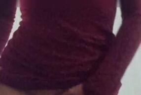 Bailecito y follada en la cortina