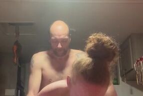 Pounding my sexy wife from behind