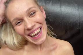 POV fuck on the couch with Nela Decker