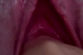 Just straight up close RAW PUSSY gripping a dildo!