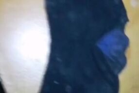 21 YEAR OLD COCK CUMS ON SOCK AT NIGHT