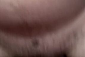 Fucking Her with a toy on her clit