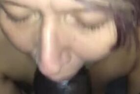 Sexy hot and ready white girl sucks bbc pt 6