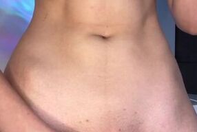 Quietly jerking off in the kitchen, while no one can see