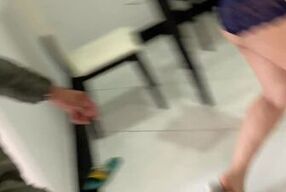 the plumber undresses my pussy