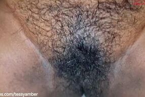 Rubbing His COCK on My HAIRY PUSSY Leads to Hard FUCKING