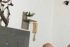 My stepfather gives me delicious oral sex at his wife's house