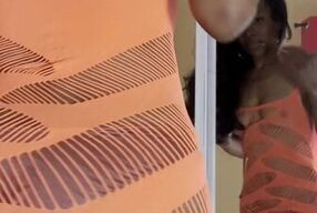 Teasing You Wearing Transparent Dresses