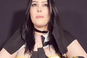 Nun LaceyLooxxx Finally gets Cock