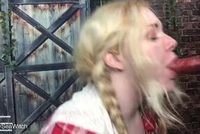 Teen Farm Slut BJ, Fuck, Doggy Style - BustySeaWitch