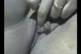 Cuckold husband shares his wife in a video call with a webcam