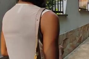 My boyfriend controls my vibrator while we are on our way to the mall