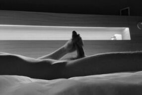 Boy masturbating before bedtime