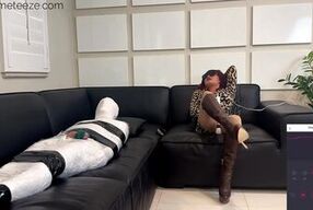 Mummified Lovense Remote Hands-Free Tease - Orgasm Denial