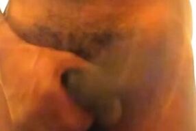 Big black dick swanging