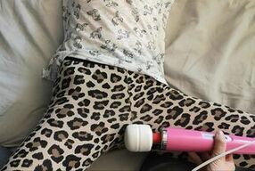 cute lesbian sub begs to cum || loud, screaming, trembling, intense orgasm