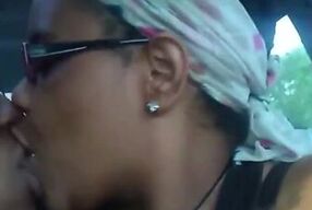 Lesbian Couple Kissing in Car [FULL VIDEOS ON ONLYFANS]