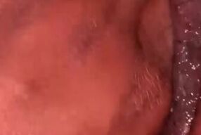 Licking off my fingers after playing with my pussy ????????