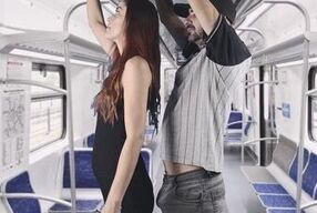 Oh não!!! Safado gozou em mim em publico!