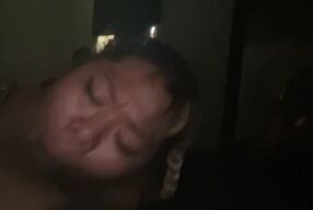 Bad girl records herself sucking my dick